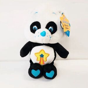 NWT Vtg 2005 Care Bears 9” Perfect Panda Bear Stuffed Animal Beanbag Plush Toy